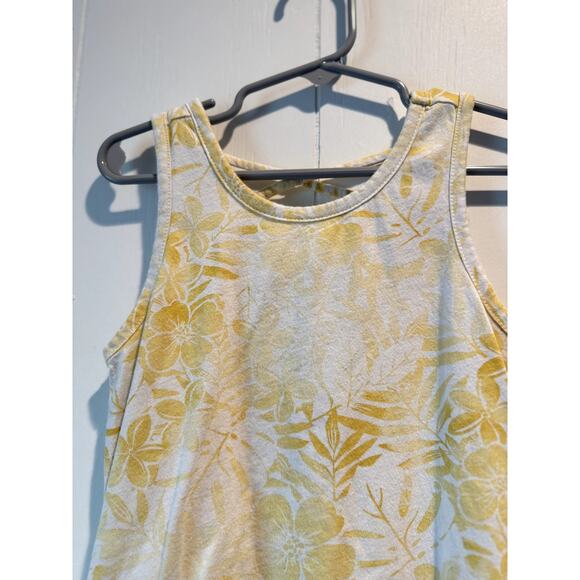 Old Navy Girl's Yellow Floral Sundress Size S (6-7) - Picture 4 of 5